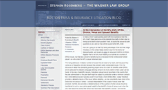 Desktop Screenshot of bostonerisalaw.com